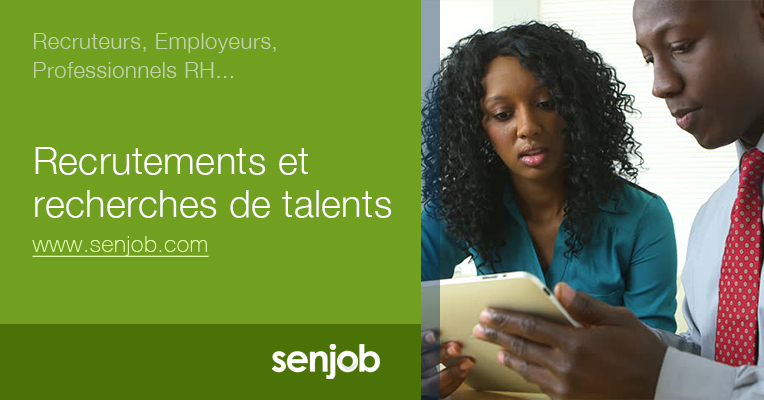 Edition et Promotion de la job-plateforme SENJOB.com